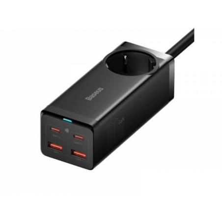Baseus GaN3 Pro 100W nabíječka 5× zařízení – černá