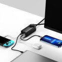 Baseus GaN3 Pro 100W nabíječka 5× zařízení – černá