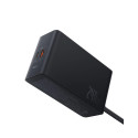 Nabíječka Baseus GaN Digital 240W 4 zařízení – černá