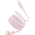 Kabel Baseus PicoGo USB‑C/USB‑C 240W 1m - růžový