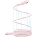 Kabel Baseus PicoGo USB‑C/USB‑C 240W 1m - růžový