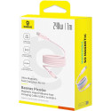 Kabel Baseus PicoGo USB‑C/USB‑C 240W 1m - růžový