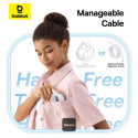 Kabel Baseus PicoGo USB-C 240 W 1 m - bílý