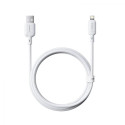 Kabel Baseus Silky USB/Lightning 1m 2.4A - bílý