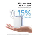 Powerbanka Baseus PicoGo 10000mAh 45W – bílá