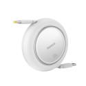 Kabel Baseus Free2Pull USB-C/USB-C 100W bílý