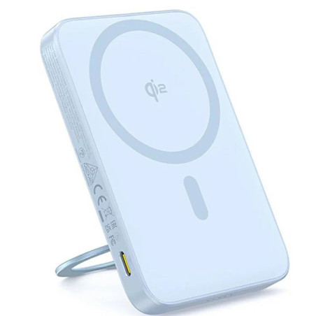 Baseus PICOgo Qi2 5000mAh 15W powerbanka - modrá