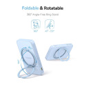 Baseus PICOgo Qi2 5000mAh 15W powerbanka - modrá