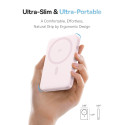 Powerbanka Baseus PICOGO Qi2 5000mAh 20W růžová