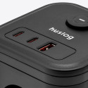 Nabíječka Huslog 20W 3xzásuvka – 2× USB-C, černá