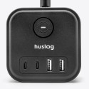 Nabíjecí stanice Huslog 15W pro 7 zařízení - černá
