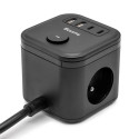 Nabíjecí stanice Huslog 15W pro 7 zařízení - černá
