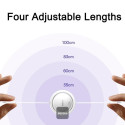 Kabel Baseus Free2Draw 100W USB‑C/USB‑C 1m – bílý