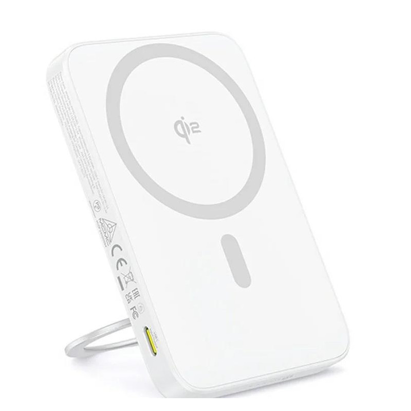 Nabíječka Baseus PICOgo Qi2 5000mAh pro mobilní zařízení - bílá