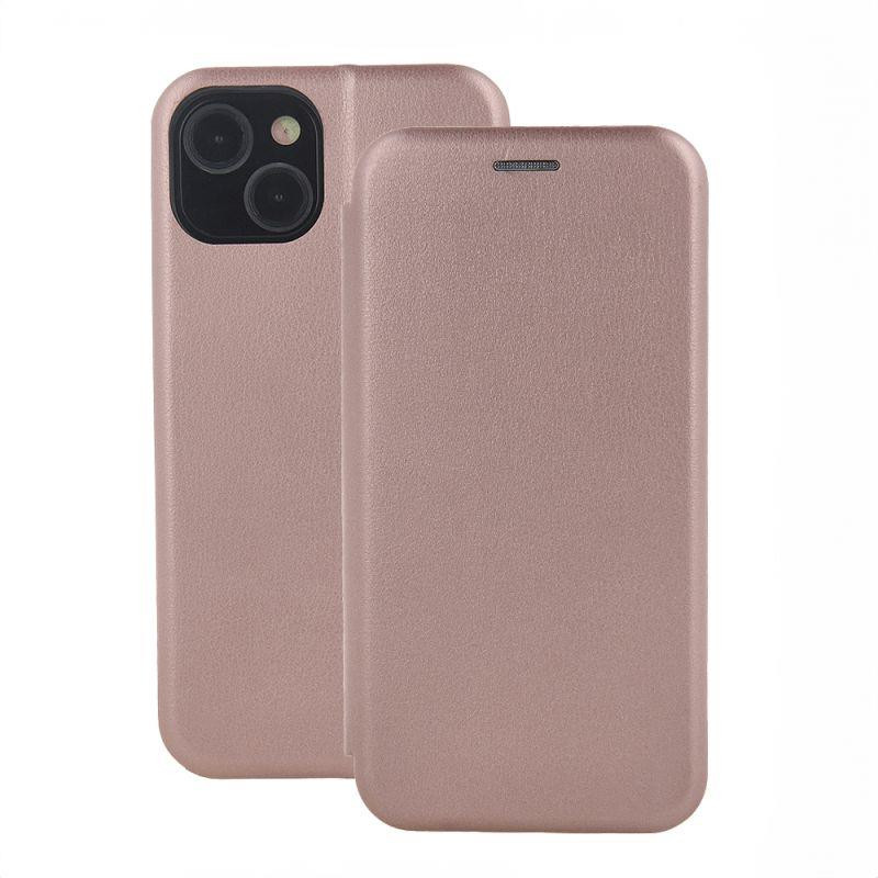 Flipové pouzdro CPA Smart Diva pro Xiaomi Redmi Note 14 Pro 5G/14 Pro Plus 5G - růžovo zlaté