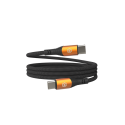 Kabel Hammer USB-C/USB-C 100W 1m magnetický – černý
