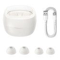 Sluchátka Baseus BOWIE WM02 TWS Bluetooth 5.3 bílá