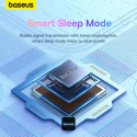 Bezdrátová myš Baseus F01B Tri-Mode pro PC - šedá