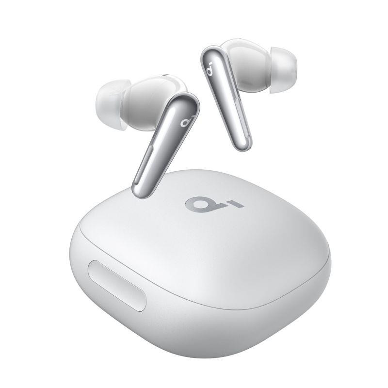 Sluchátka soundcore Liberty 4 PRO pro Bluetooth zařízení - bílá