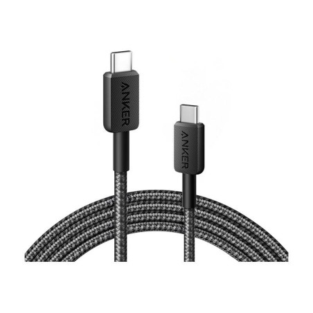 Kabel Anker 322 USB-C/USB-C 60W 1,8 m - černý