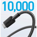 Kabel Anker 322 USB-C/USB-C 60W 1,8 m - černý