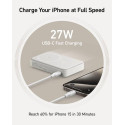 Anker MagGo 10000mAh 27W Qi2 powerbanka - bílá