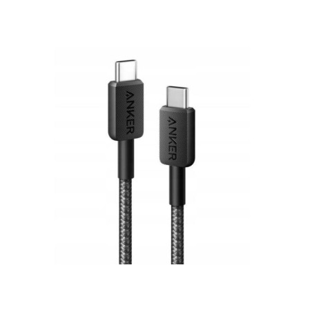 Kabel Anker 322 USB-C/USB-C 0,9m 40W černý