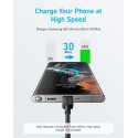 Kabel Anker 322 USB-C/USB-C 0,9m 40W černý