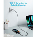 Kabel Anker 322 USB-C/USB-C 0,9m 40W černý