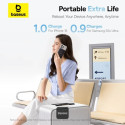 Bezdrátová powerbanka Baseus PicoGo Qi2 5000mAh 20W - černá