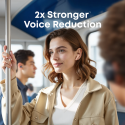 soundcore Liberty 5 Bluetooth sluchátka - růžová