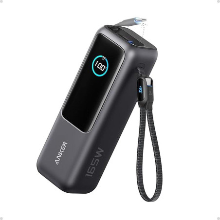 Powerbanka ANKER 25000 mAh 165W pro notebook – šedá