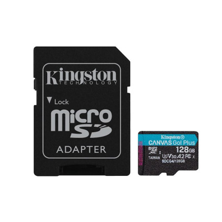 Kingston Canvas Go Plus 128GB microSDXC A2 U3 Gen4