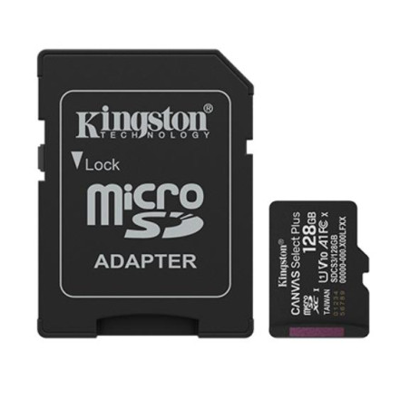 Kingston 256GB Canvas SelectPlus Gen3 microSDXC A1 - s adaptérem