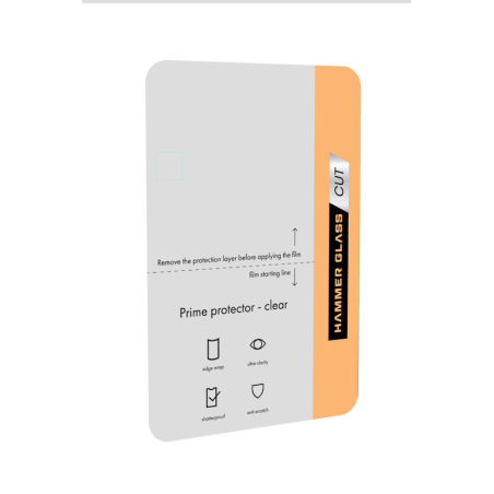 Ochranná fólie Hammer Glass Prime Protector Clear 10 ks