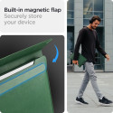 Pouzdro na notebook Spigen Valentinus pro 15-16'' notebook - zelené