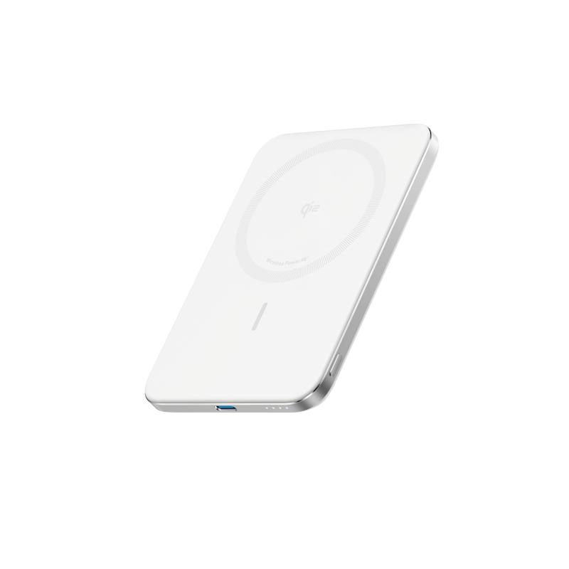 Powerbanka Anker NANO 5000mAh pro Qi2 - bílá