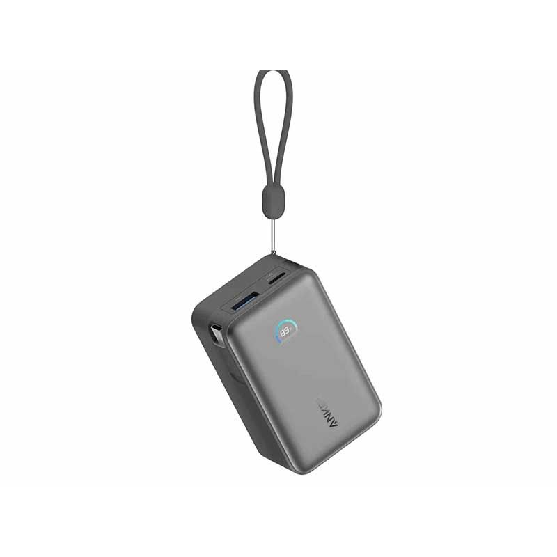 Powerbanka Anker Nano 10000mAh, 45W s kabelem USB-C - černá