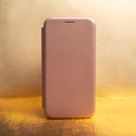 Pouzdro Flip CPA Smart Diva pro Galaxy A17 - růžovo zlaté