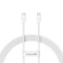 Kabel Baseus SUPERIOR 2 USB-C/USB-C 30W 2 m bílý
