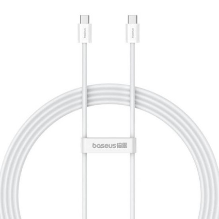 Kabel Baseus SUPERIOR 2 USB-C/USB-C 2m 100W - bílý
