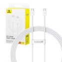 Kabel Baseus SUPERIOR 2 USB-C/USB-C 2m 100W - bílý