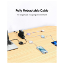 Kabel Baseus Free2Pull USB-C/USB-C 100W až 2m černý