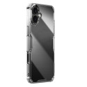 Pouzdro Nillkin Nature Pro pro iPhone 16 - průhledné bílé
