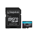 Kingston CANVAS GO PLUS 512GB microSDXC A2 U3 V30 s adaptérem