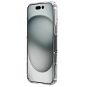 Pouzdro Nillkin Nature Pro pro iPhone 16 - průhledné bílé