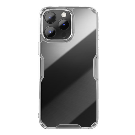 Pouzdro Nillkin Nature Pro pro iPhone 16 Pro - průhledné bílé