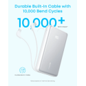 Powerbanka Anker Zolo 20000mAh 22,5W USB-C - bílá