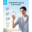 Powerbanka Anker Zolo 20000mAh 22,5W USB-C - bílá