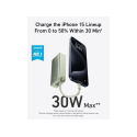 Powerbanka Anker 545 10 000 mAh 30W USB-C PD - zelená